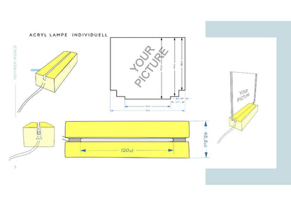 Laserlampe individuelle Gestaltung - Heffner World - Heffner World